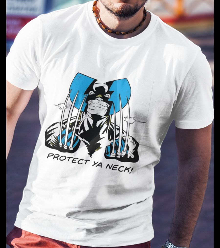 Wolverine Protect Ya Neck Iconic Marvel Comic T-Shirt