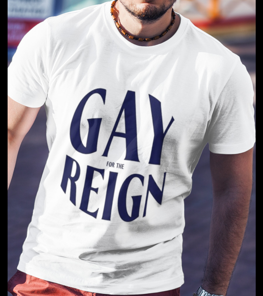 Reign FC Wildfang Pride Gay For The Reign T-Shirt