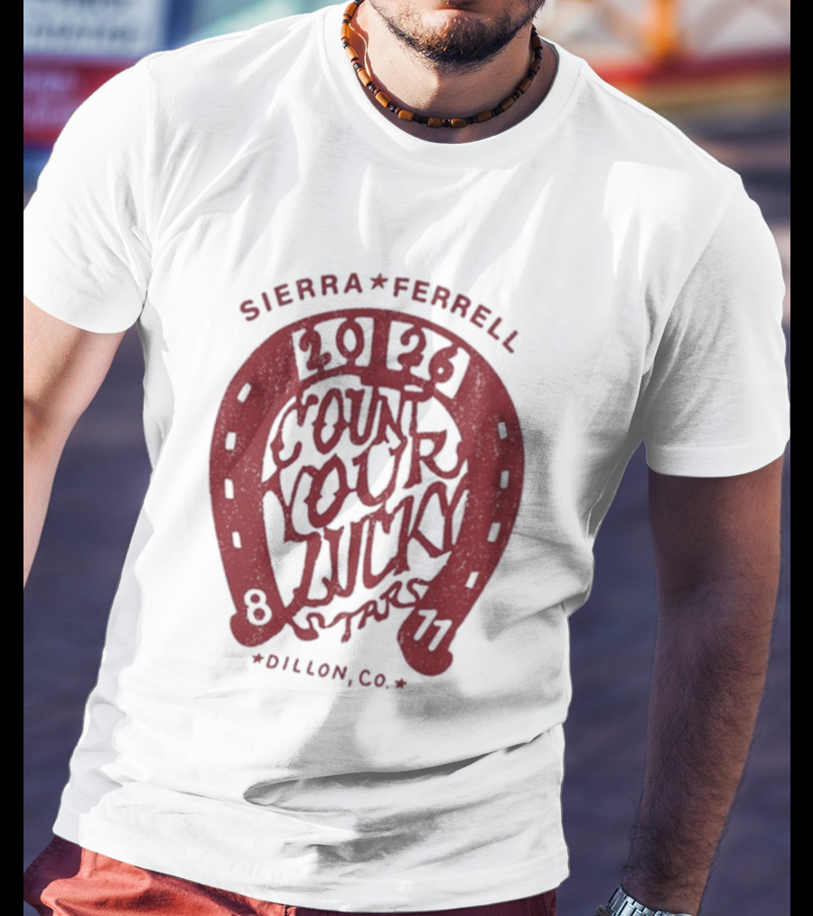 Sierra Ferrell 2026 Count Your Luck Dillon CO 8 11 T-Shirt
