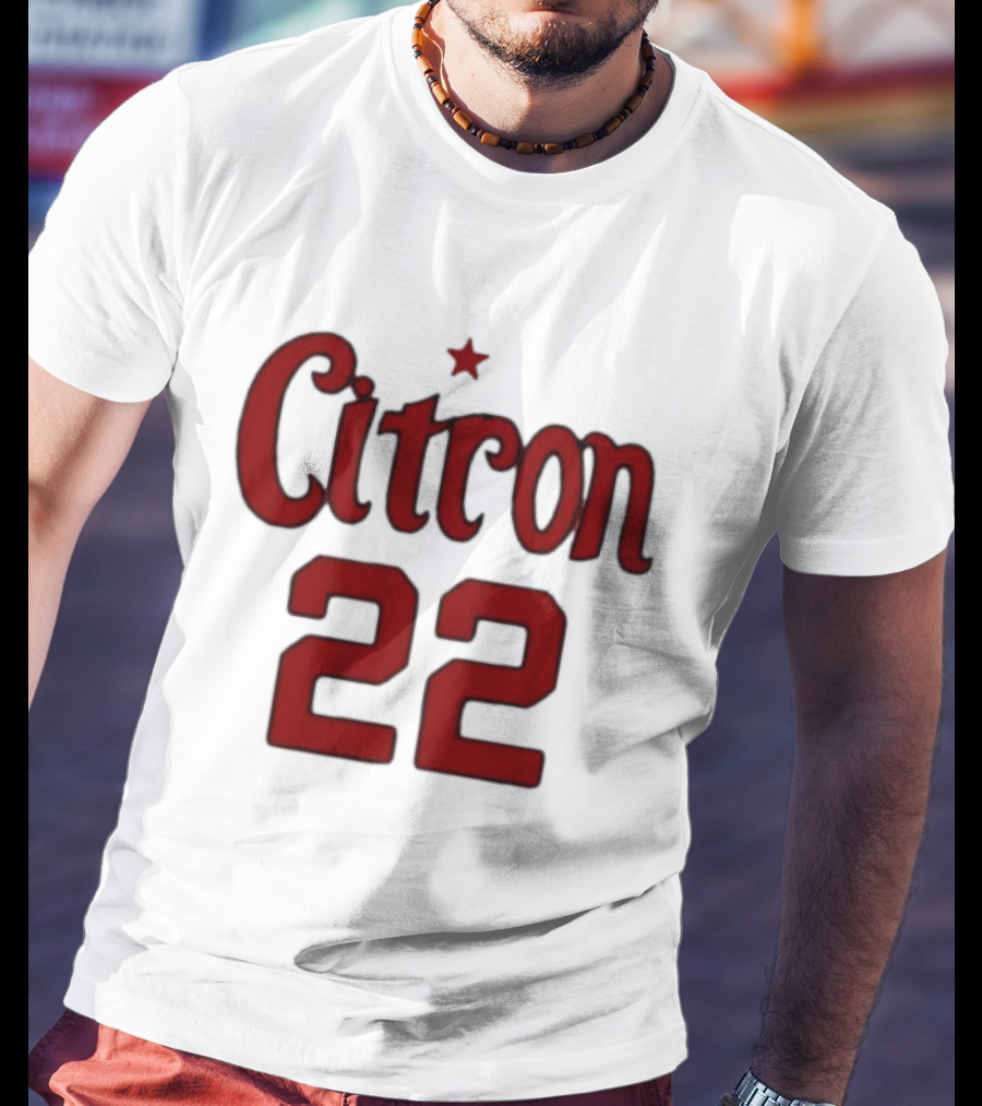 Sonia Citron 22 Washington Mystics Women's Basketball NCAA T-Shirt