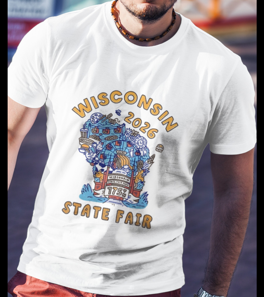 Wisconsin 2026 State Fair 175th Anniversary Celebration T-Shirt