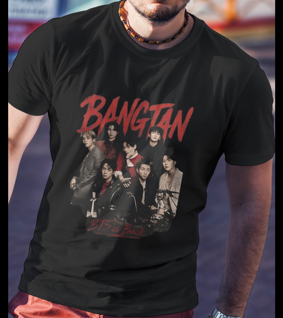 Bangtan BTS Is Back World Tour Kpop Lover T-Shirt