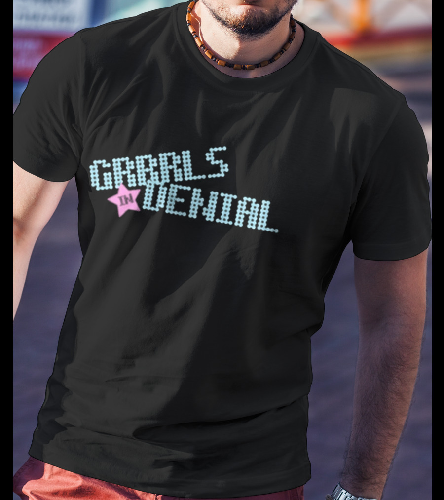 Grrrls Denial Grrrl Gang Mille Denials Star T-Shirt