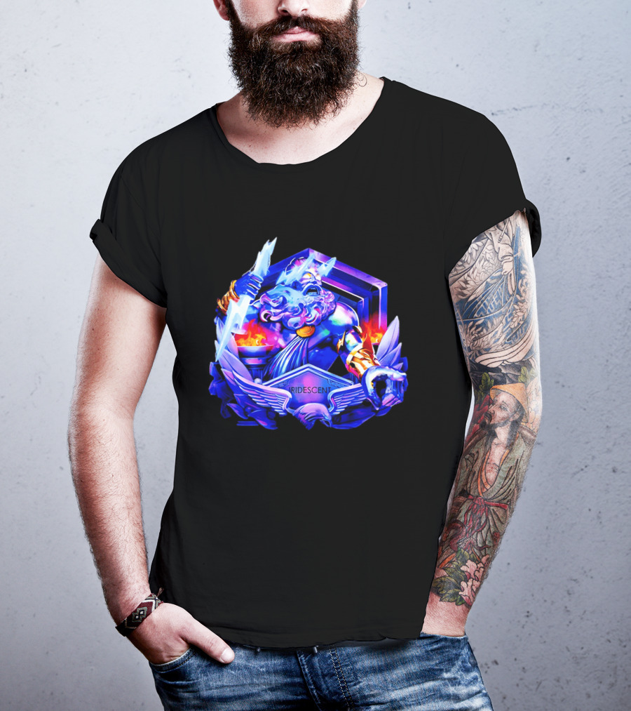 Call Of Duty Iridescent Rank Lightning Warrior T-Shirt