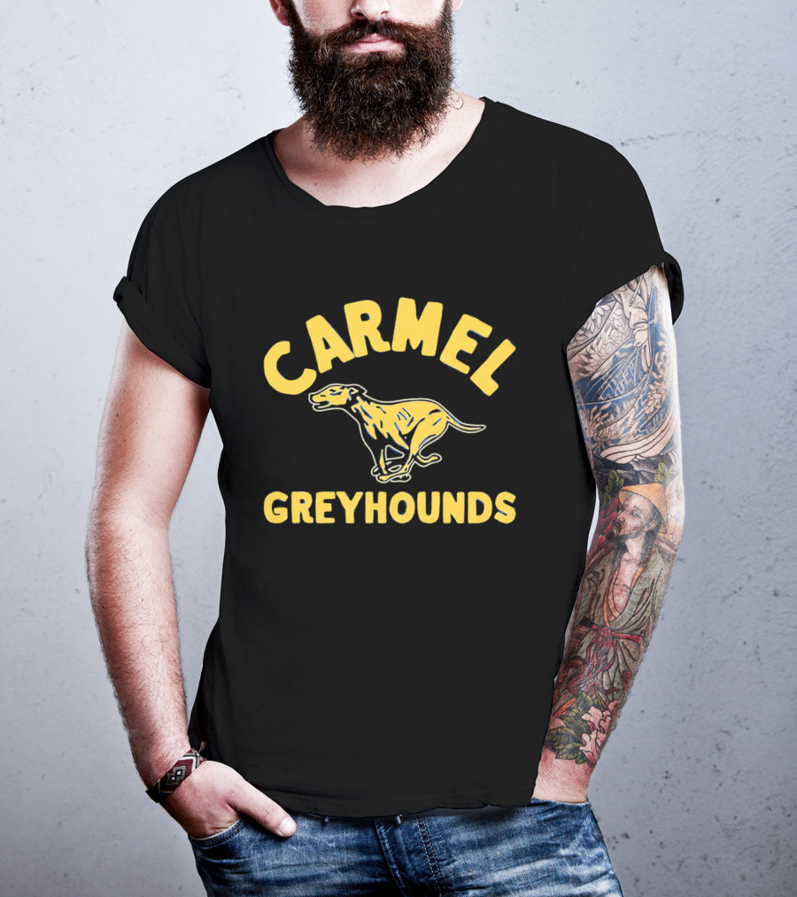 Carmel Greyhounds Running Greyhound T-Shirt