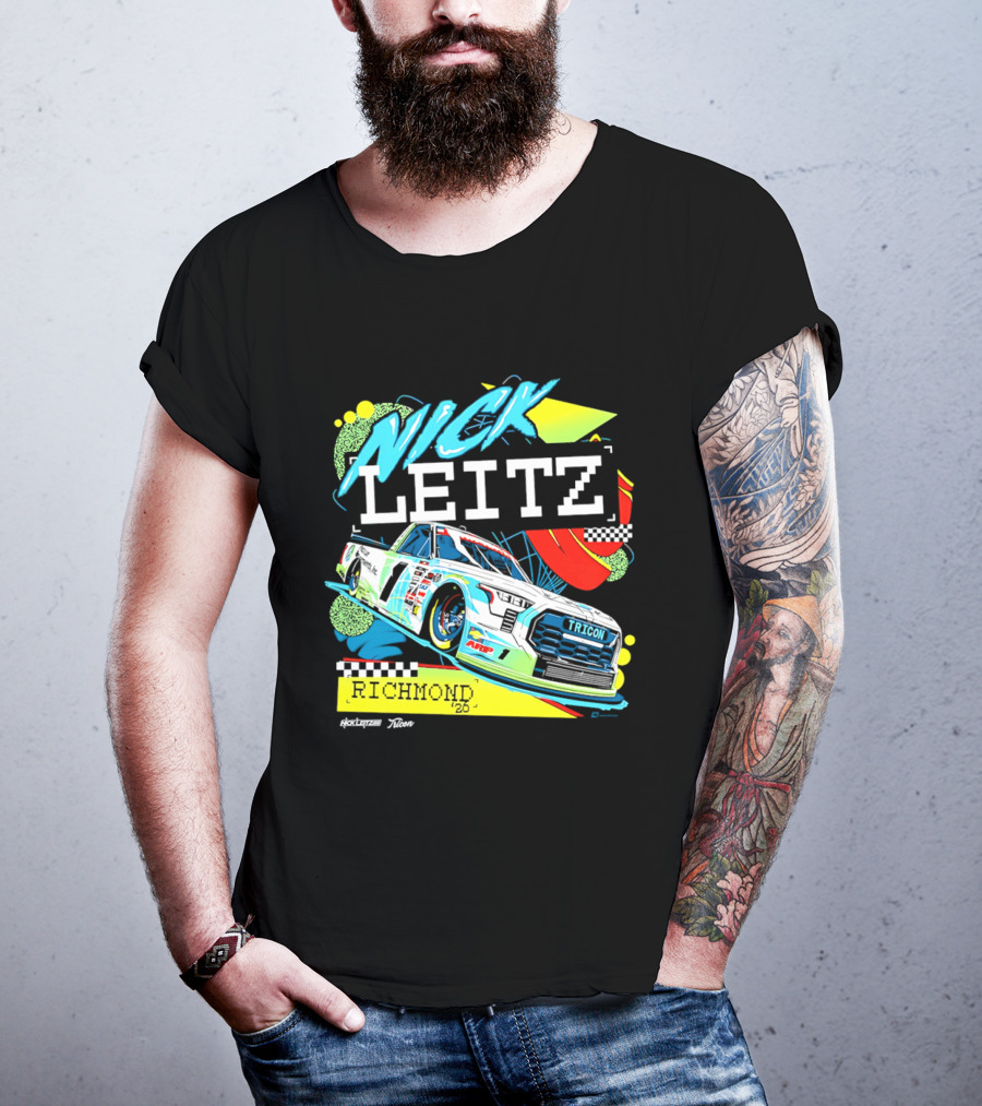 Nick Leitz Richmond NC Tricon Truck Series 2026 Racing T-Shirt