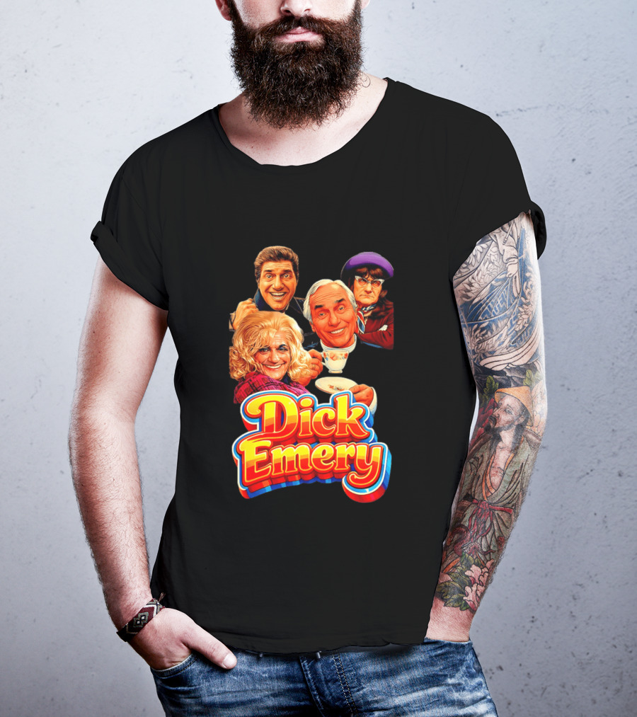 Dick Emery Characters Iconic British Comedy Legend T-Shirt