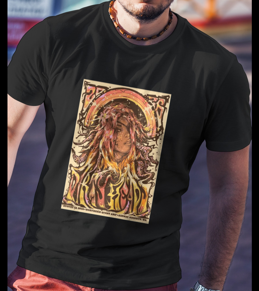 Dirty Heads August 12 2026 Northern Quest Amp Airway Heights WA Tour T-Shirt
