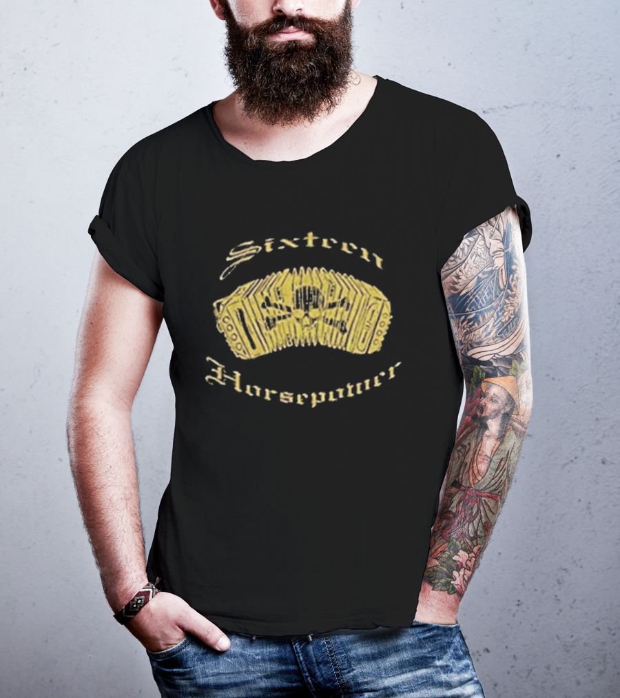 Sixteen Horsepower Yellow Accordion T-Shirt