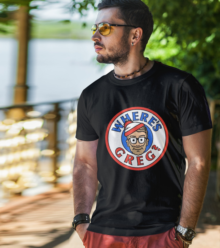 Where's Greg Waldo T-Shirt