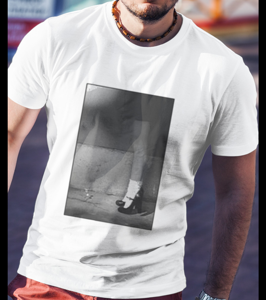 Ariana Grande Petal In The Pavement Vintage Aesthetic Monochrome T-Shirt