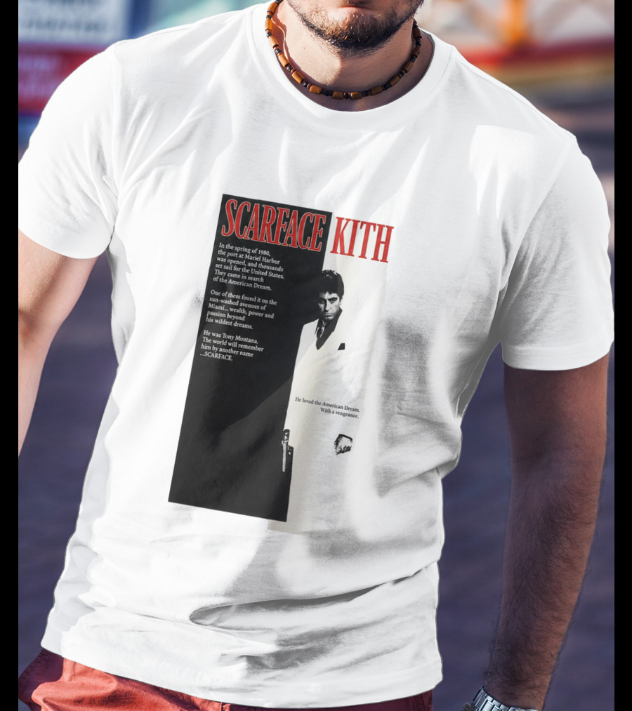 Scarface Kith Tony Montana American Dream 1980 T-Shirt