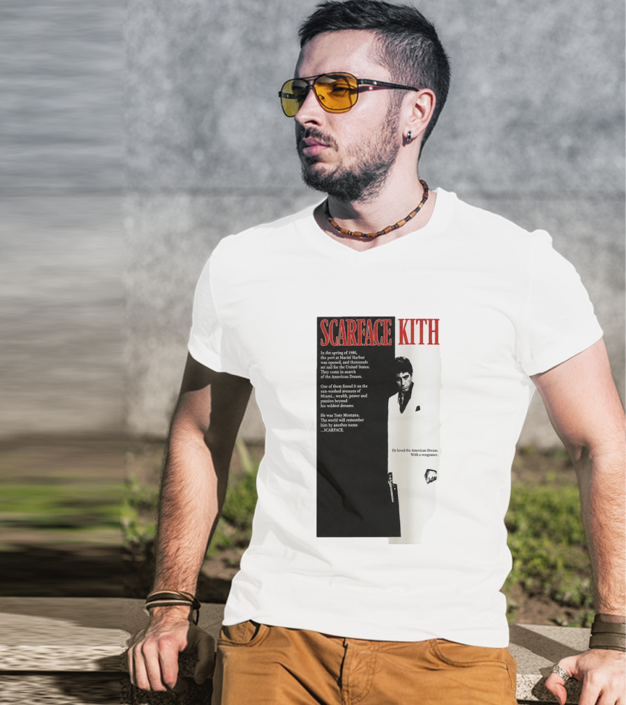 Scarface Kith Tony Montana American Dream 1980 T-Shirt