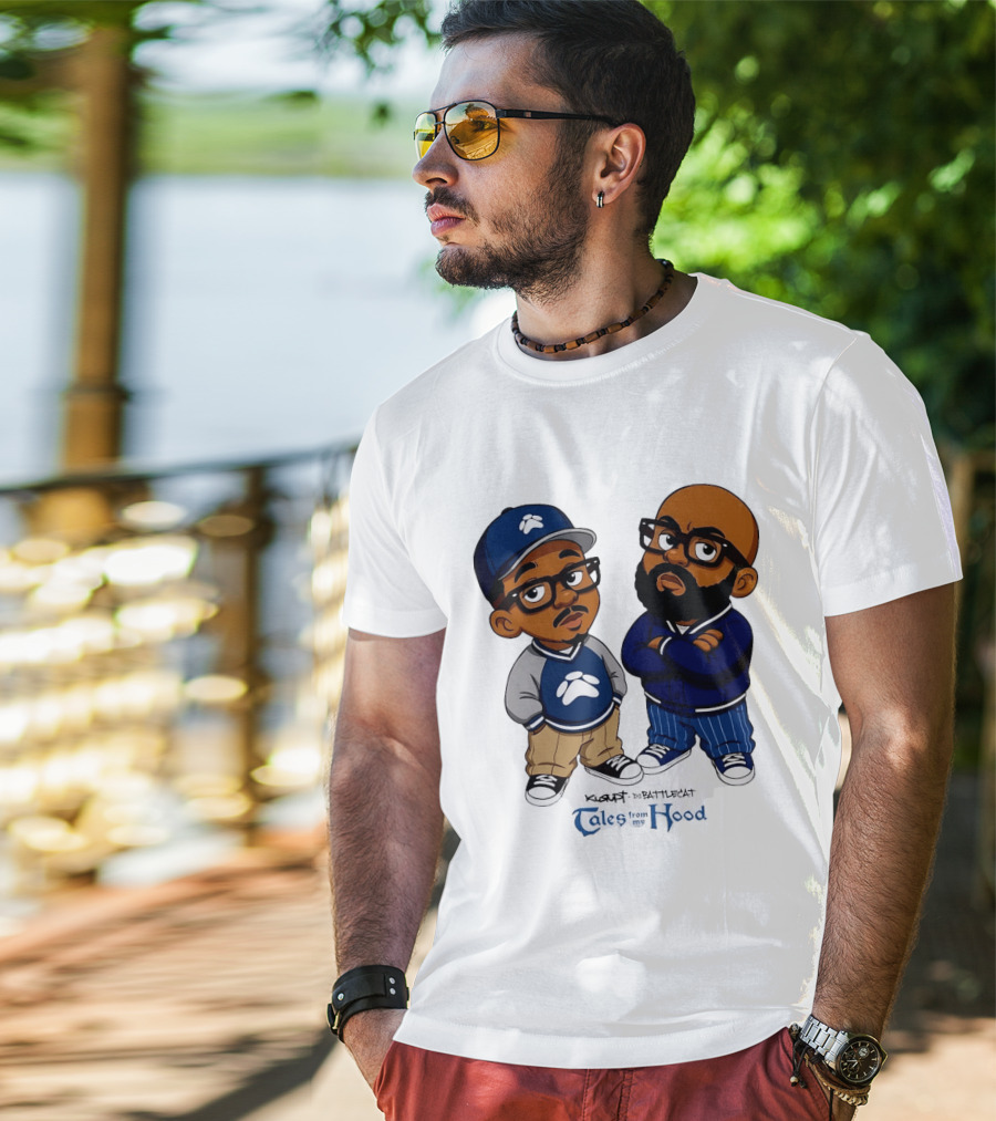 Kurupt DJ Battlecat Tales From My Hood Characters T-Shirt