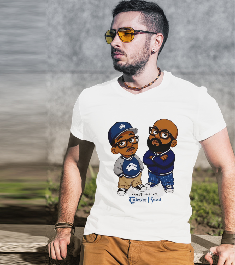 Kurupt DJ Battlecat Tales From My Hood Characters T-Shirt