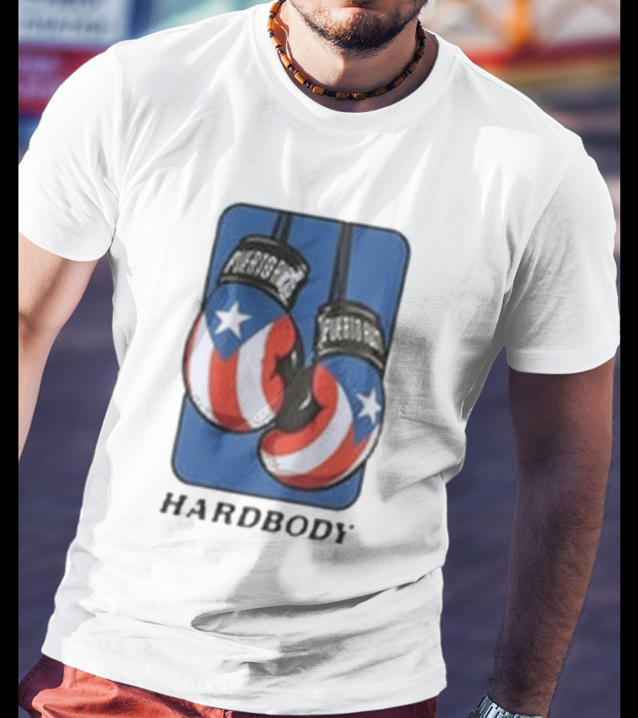 Passportal Hardbody Puerto Rican Boxing Gloves T-Shirt