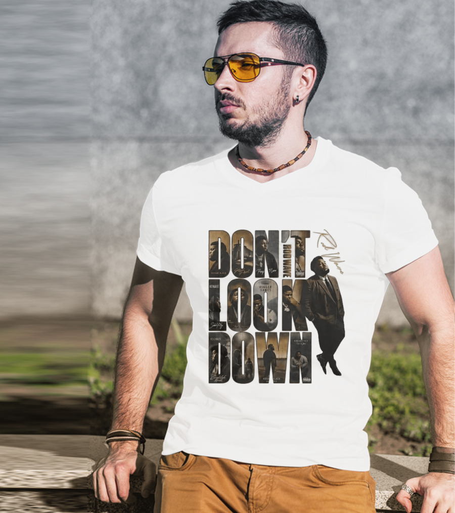 Rod Wave Don't Look Down Album Featuring Kodak Black And KSGNate T-Shirt