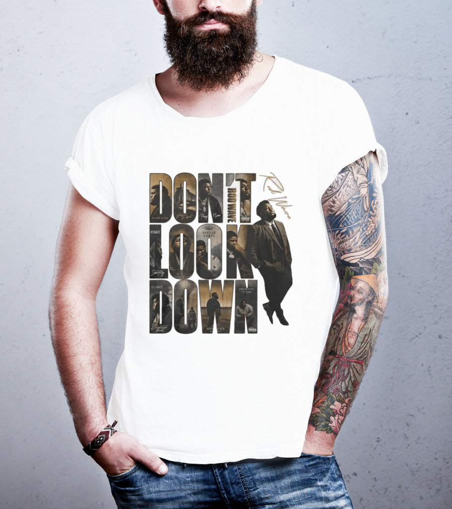 Rod Wave Don't Look Down Album Featuring Kodak Black And KSGNate T-Shirt
