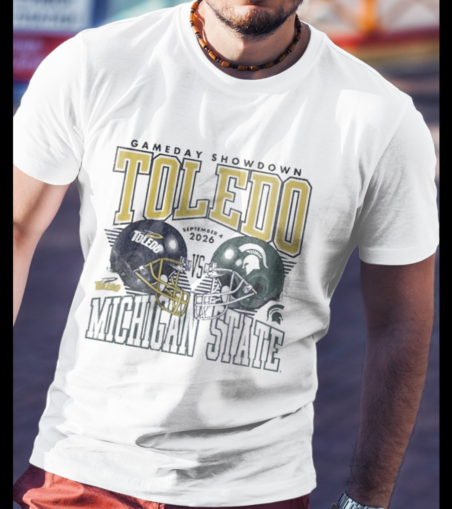 Toledo Rockets Michigan State Spartans Gameday Showdown September 4 2026 T-Shirt