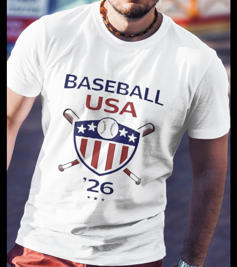 USA Baseball '26 Classic Stars And Stripes T-Shirt