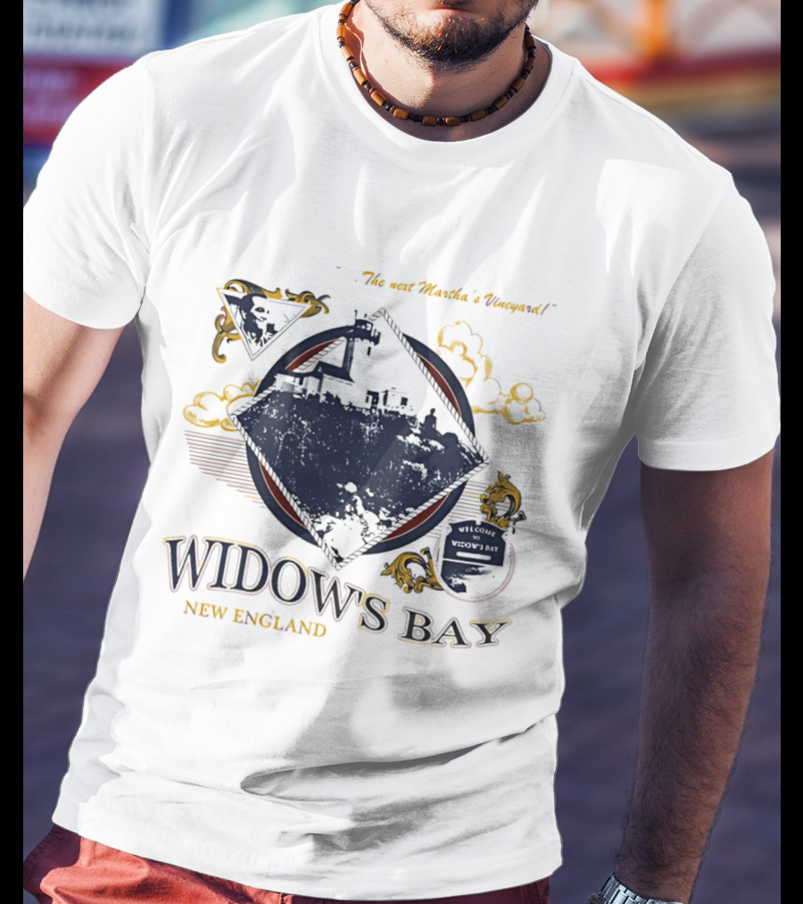 Widow's Bay New England The Next Maine's Vineyard Mysterious Island T-Shirt