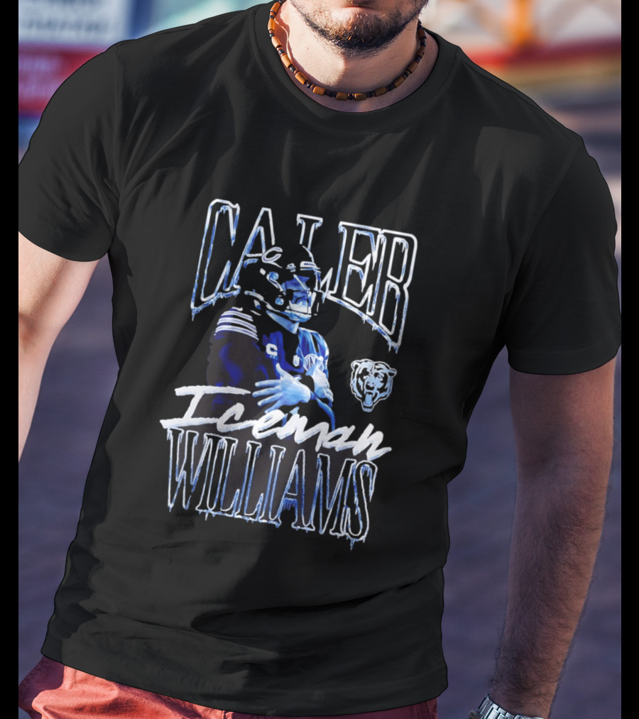 Caleb Williams Iceman Chicago Bears T-Shirt