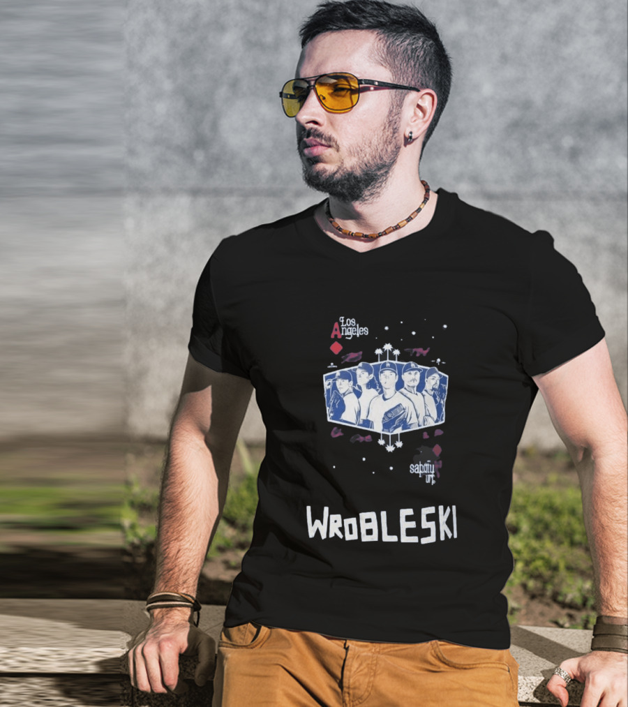 Los Angeles Angeles Sabatuit Wrobleski T-Shirt