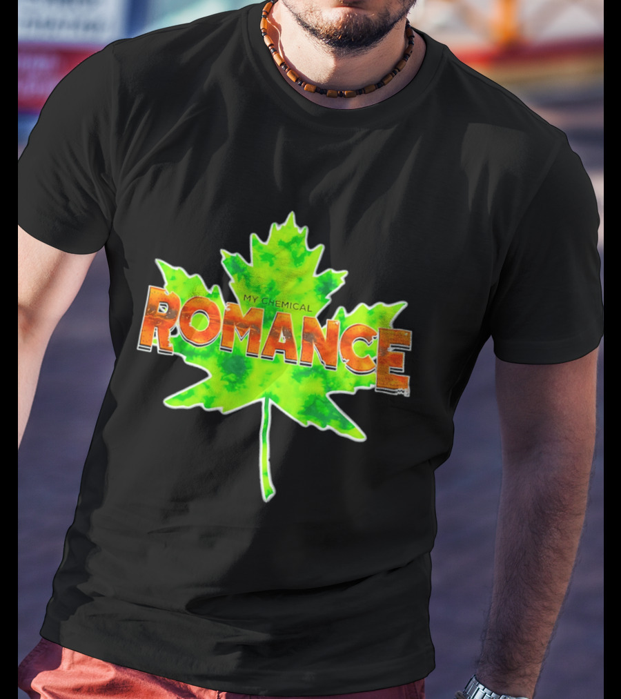 My Chemical Romance Maple Leaf Bright T-Shirt