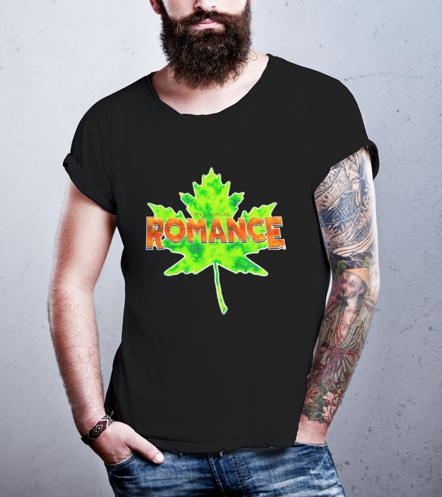 My Chemical Romance Maple Leaf Bright T-Shirt