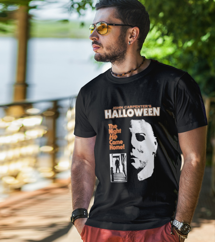 John Carpenter's Halloween The Night He Came Home T-Shirt