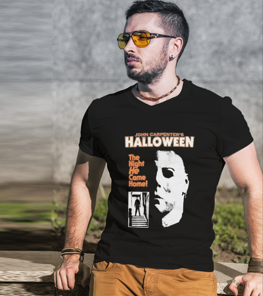 John Carpenter's Halloween The Night He Came Home T-Shirt