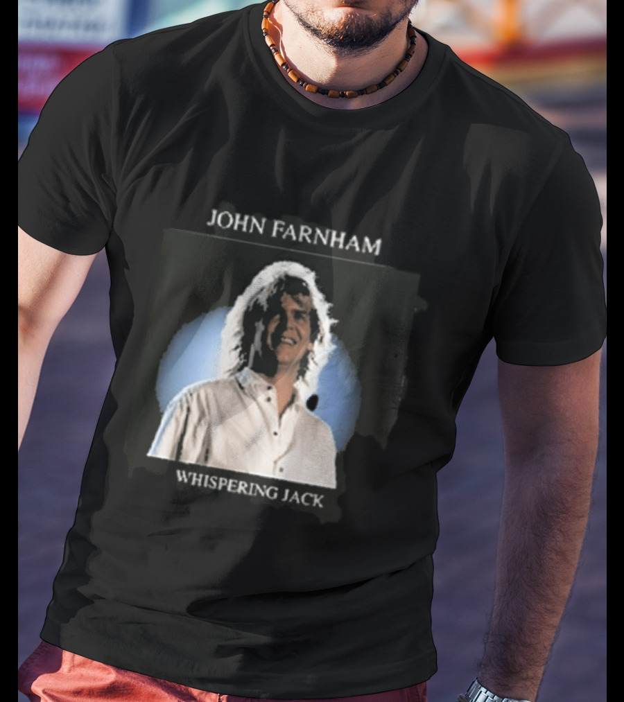 John Farnham Whispering Jack Photo Vintage Album Cover T-Shirt