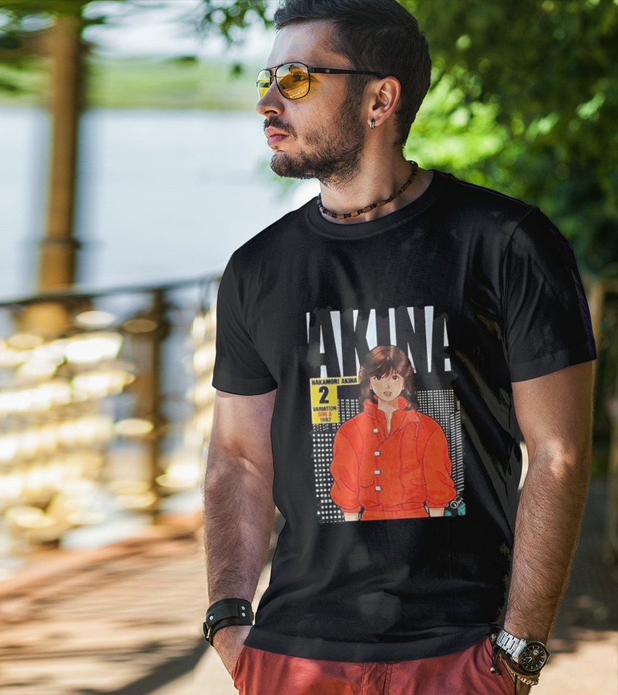 Nakamori Akina Variation Girl 2 1982 Anime Manga T-Shirt