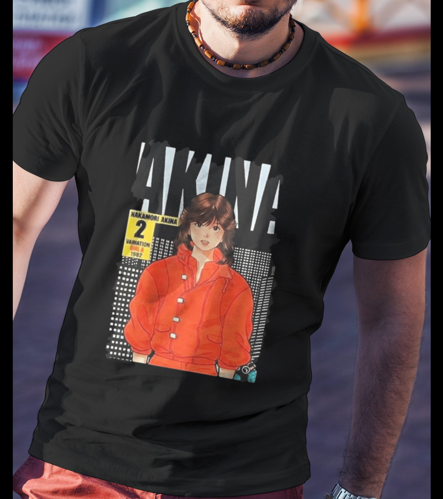 Nakamori Akina Variation Girl 2 1982 Anime Manga T-Shirt