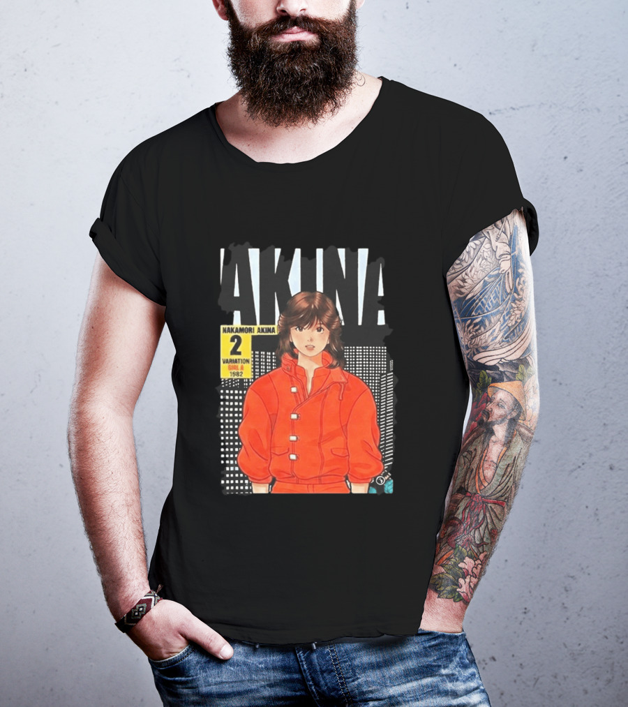 Nakamori Akina Variation Girl 2 1982 Anime Manga T-Shirt