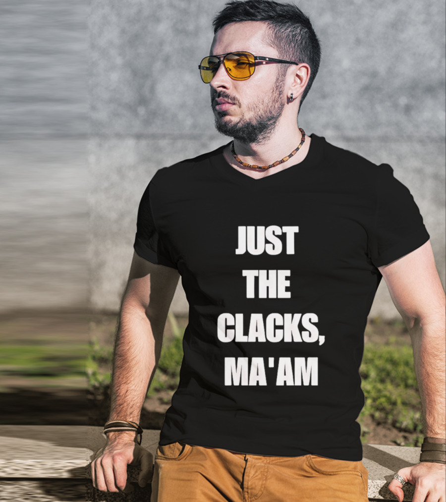 Just The Clacks Ma'am Terry Pratchett Discworld T-Shirt
