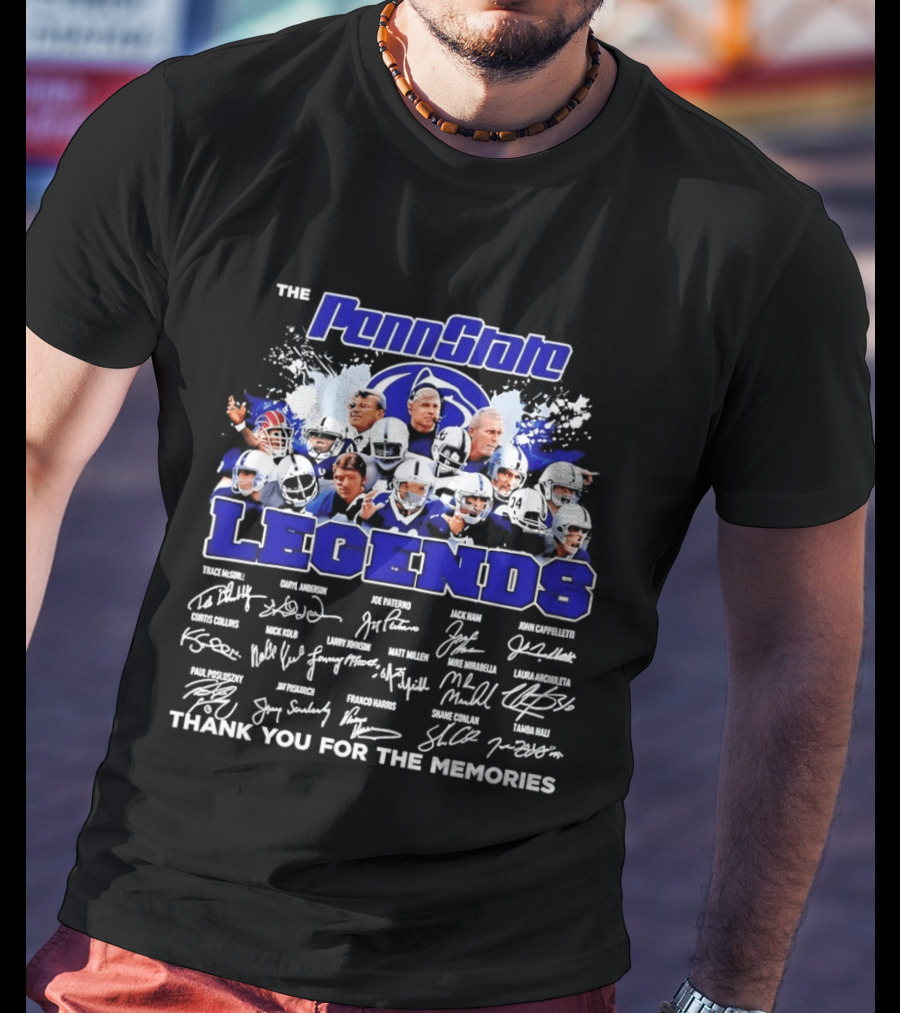 Penn State Legends Thank You For The Memories T-Shirt