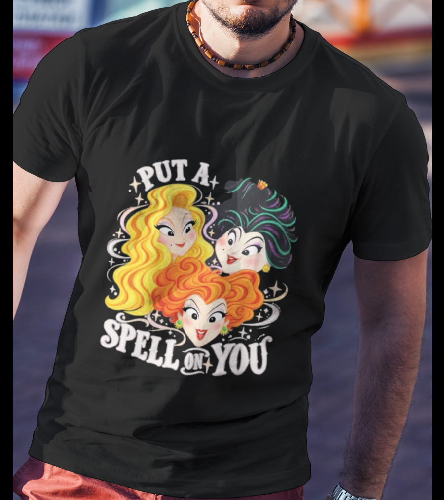 Hocus Pocus I Put A Spell On You Halloween Trio T-Shirt
