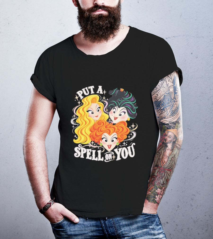 Hocus Pocus I Put A Spell On You Halloween Trio T-Shirt