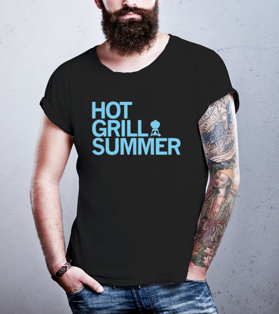 Hot Grill Summer Barbecue Vibes T-Shirt