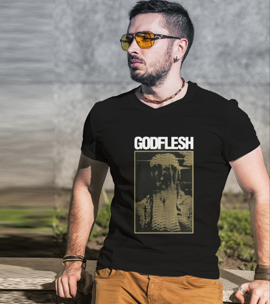 Godflesh Relapse Decay Distorted Image T-Shirt