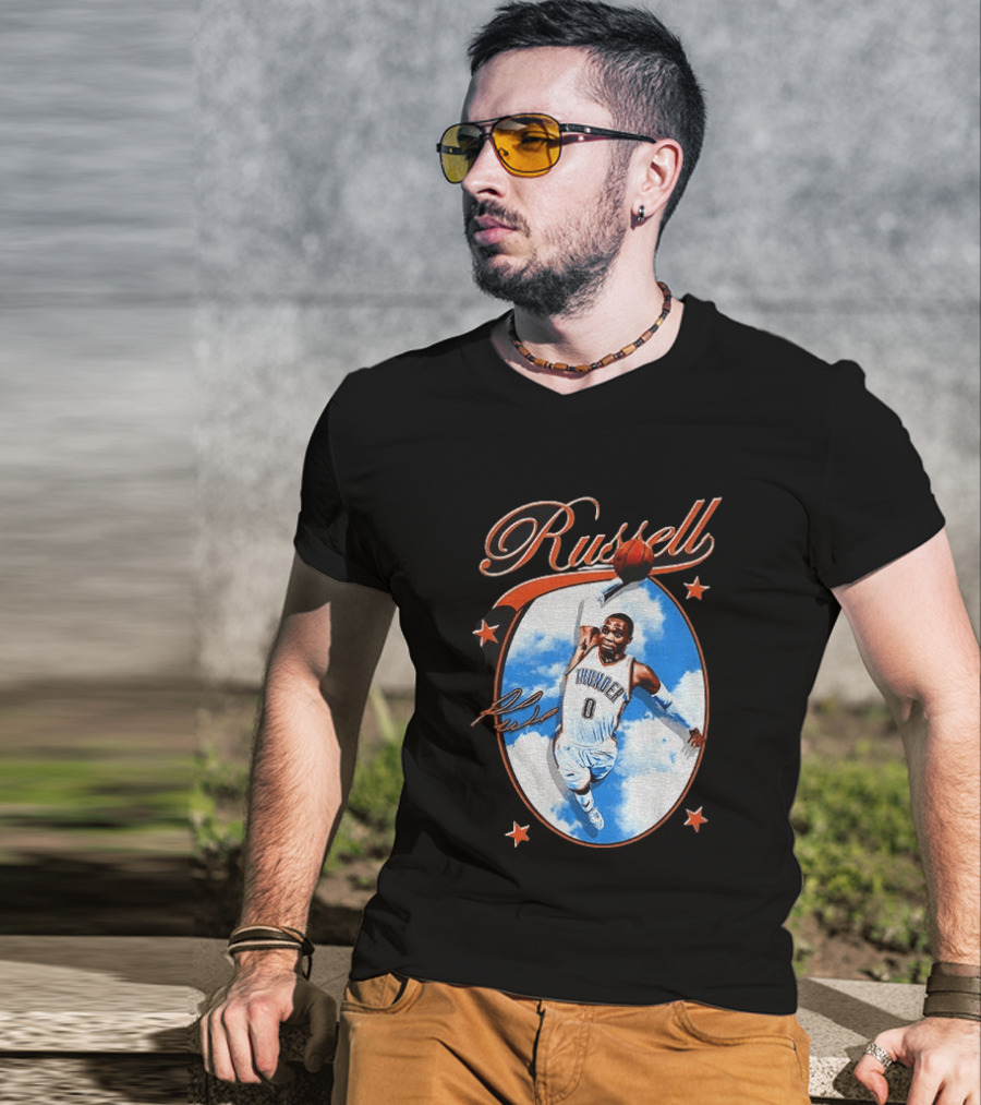 Russell Westbrook Thunder Basketball Legend T-Shirt