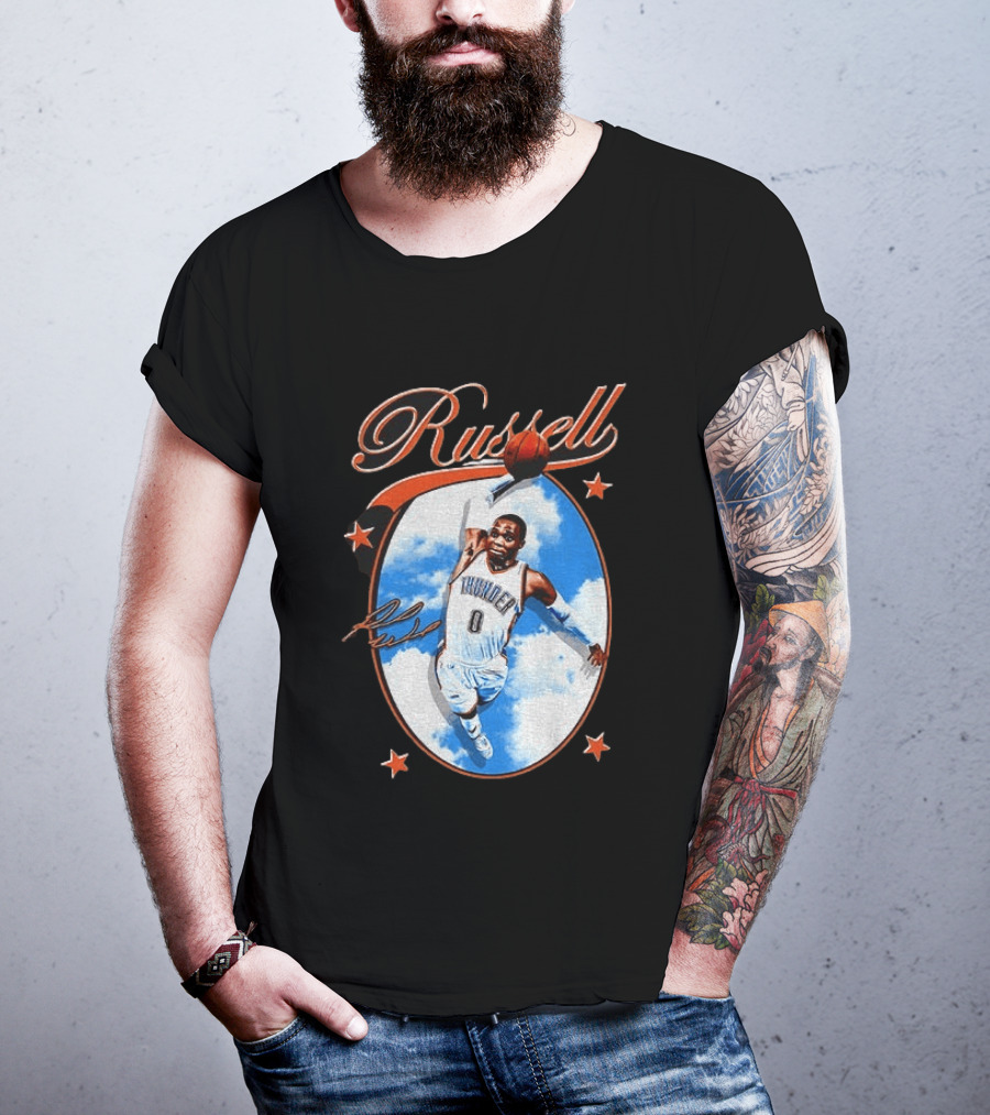 Russell Westbrook Thunder Basketball Legend T-Shirt