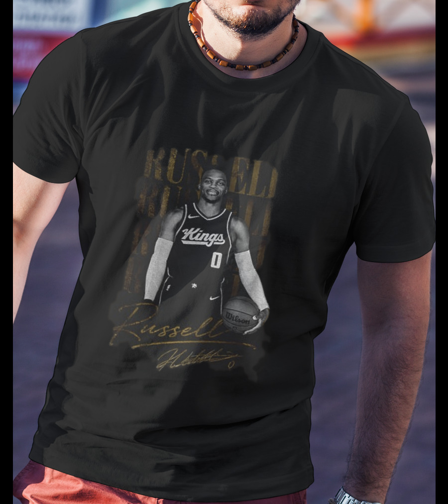Russell Westbrook Kings Basketball Legend T-Shirt