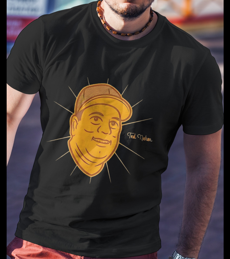 Ted Neher San Diego Padres Big Head MLB T-Shirt