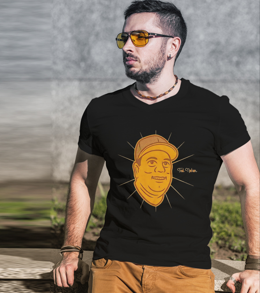 Ted Neher San Diego Padres Big Head MLB T-Shirt