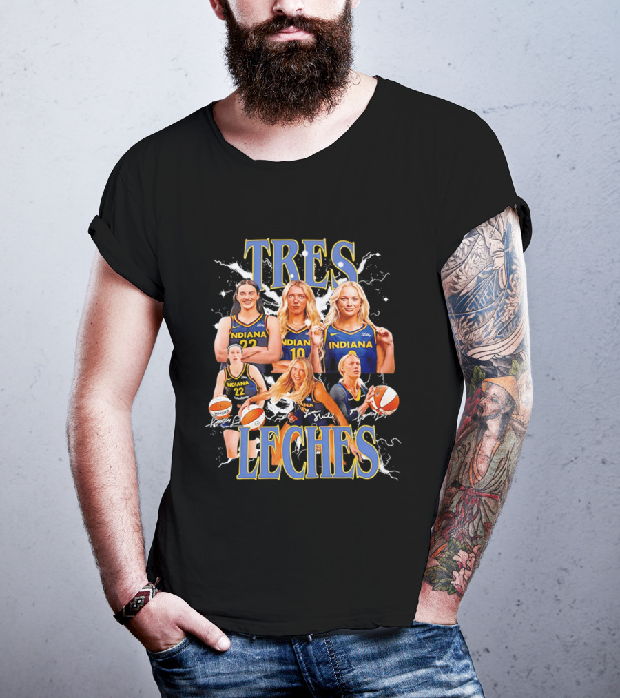 Indiana Fever Tres Leches Basketball Players T-Shirt