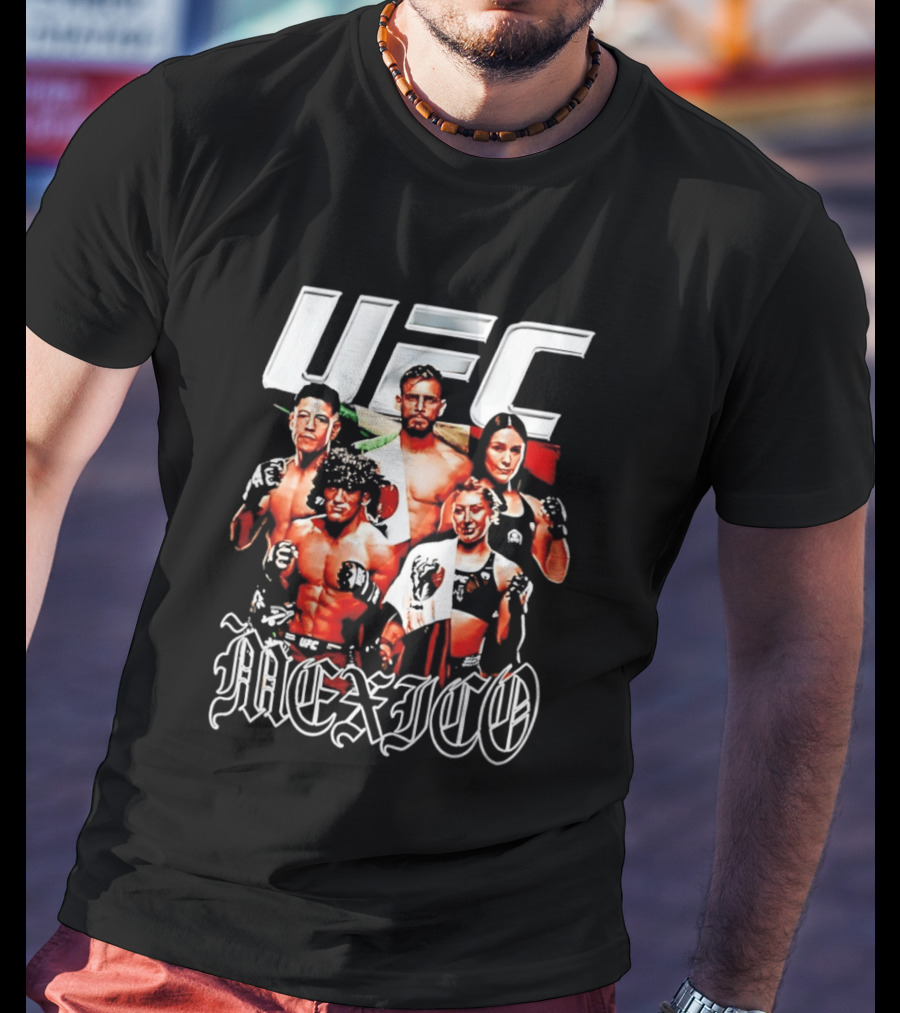 UFC Mexico Noche Fighters Collection Quasar T-Shirt