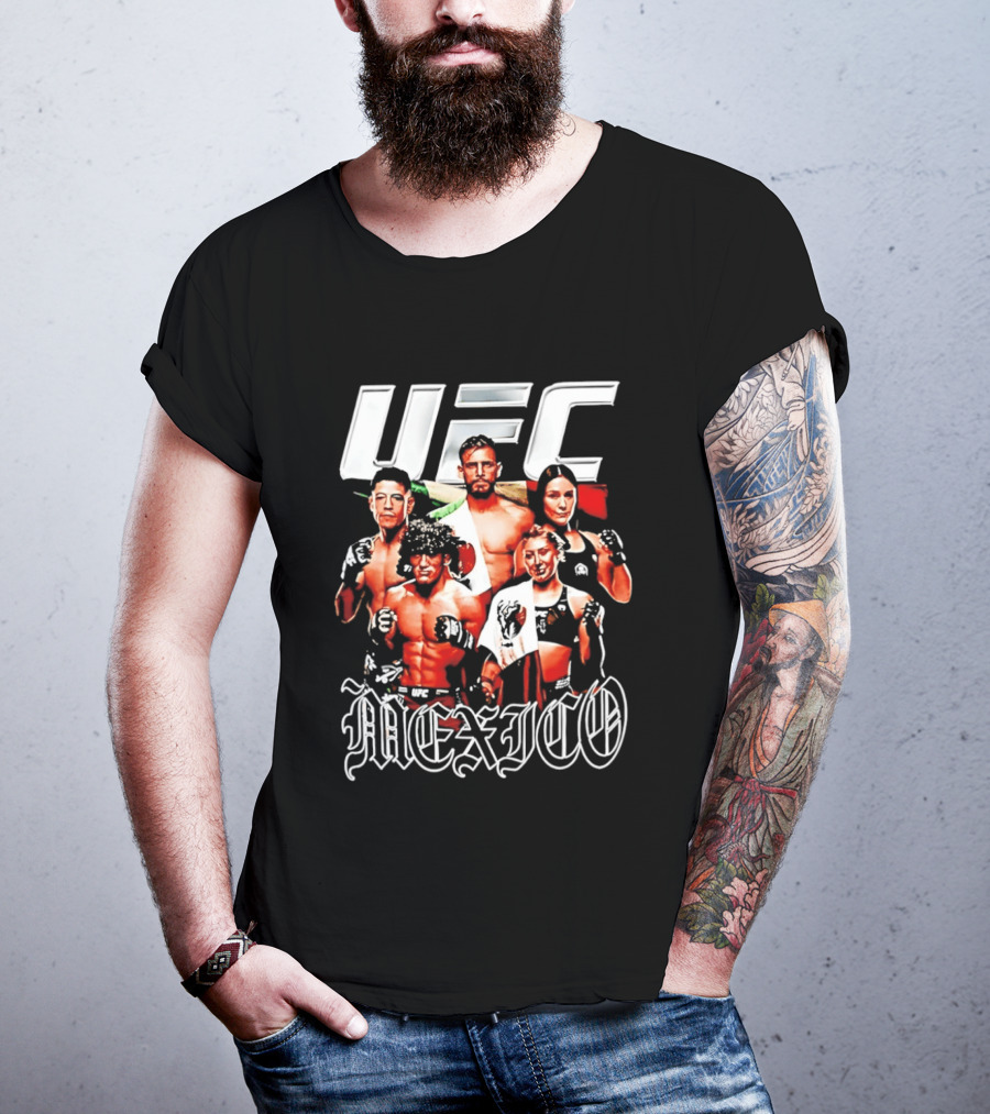 UFC Mexico Noche Fighters Collection Quasar T-Shirt