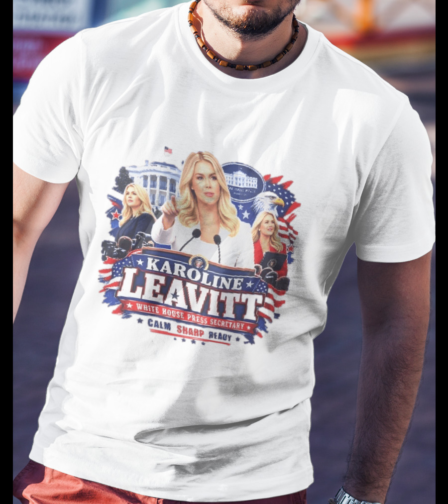 Karoline Leavitt White House Press Secretary 2024 Keep Going T-Shirt